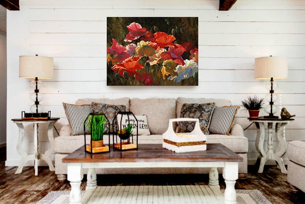 Poppies in Sunshine by Leon Roulette - virtual installation