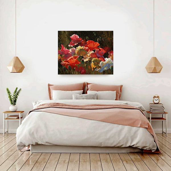 Poppies in Sunshine by Leon Roulette - virtual installation