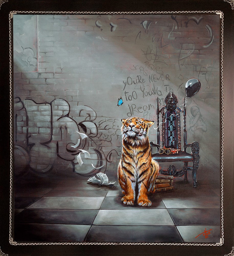 Requiem by Pete Tillack Custom Framed