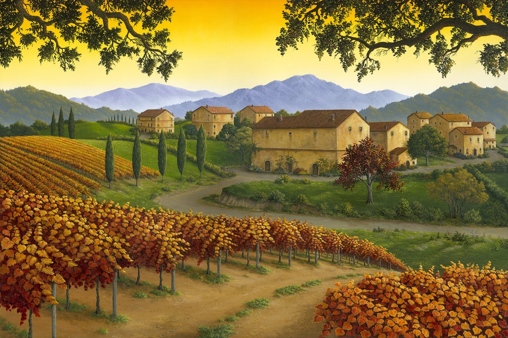 Tuscan Splendor - canvas print